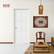 Werkseitig produzierte Wohnzimmer-Holztür weiße Farbe